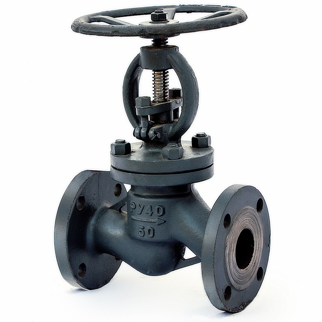 Клапан (вентиль) запорный стальной 15с22нж Ду 100 Ру 40